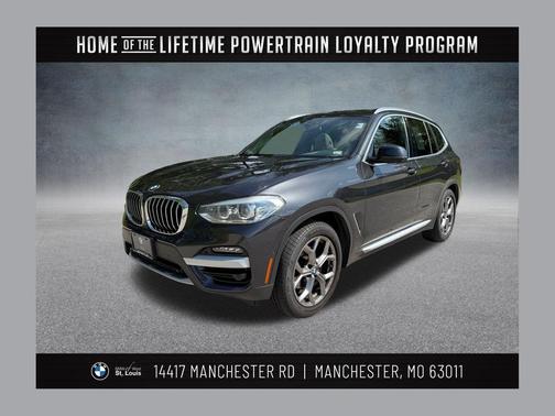 Dark Graphite Metallic 2021 BMW X3 xDrive30i