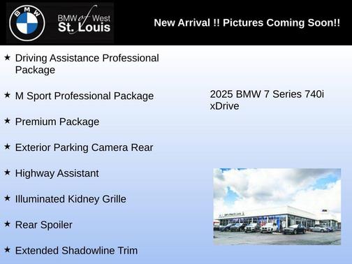 2025 BMW 740 xDrive