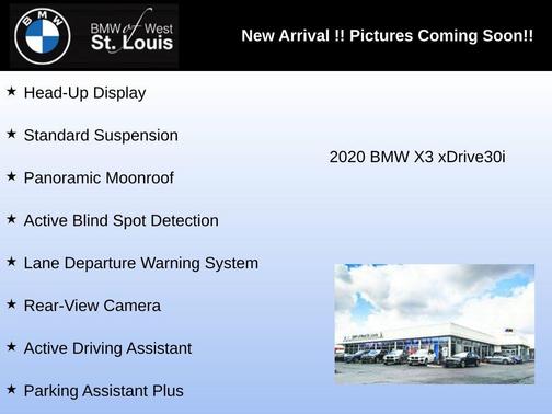 2020 BMW X3 xDrive30i