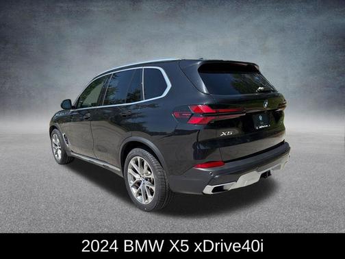Black Sapphire Metallic 2024 BMW X5 xDrive40i