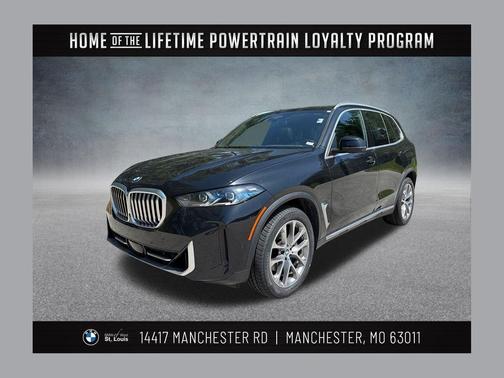 Black Sapphire Metallic 2024 BMW X5 xDrive40i