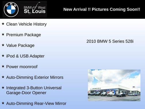 Titanium Silver Metallic 2010 BMW 528 528i