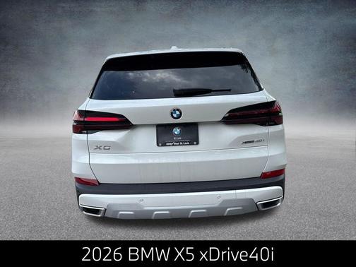 Mineral White Metallic 2026 BMW X5 xDrive40i