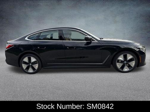 Black Sapphire Metallic 2026 BMW i4 Gran Coupe xDrive40