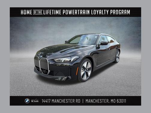 Black Sapphire Metallic 2026 BMW i4 Gran Coupe xDrive40