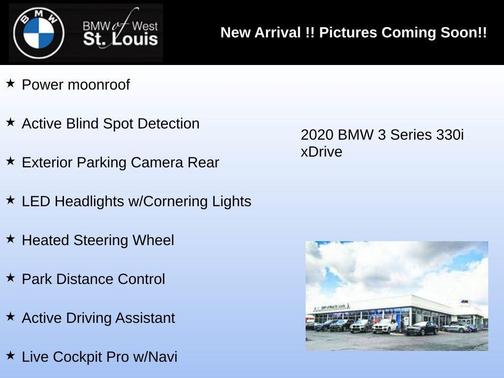Alpine White 2020 BMW 330 xDrive