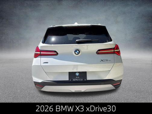 Mineral White Metallic 2026 BMW X3 30 xDrive