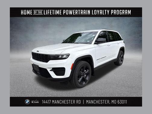 Bright White Clearcoat 2022 Jeep Grand Cherokee Altitude