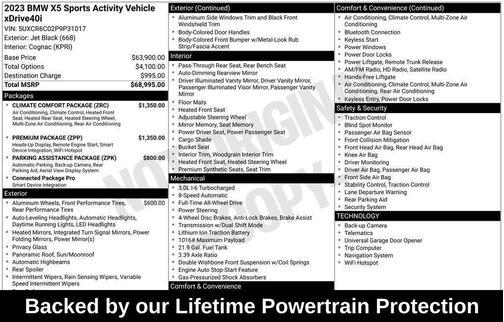 2023 BMW X5 xDrive40i