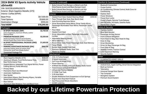 2024 BMW X5 xDrive40i