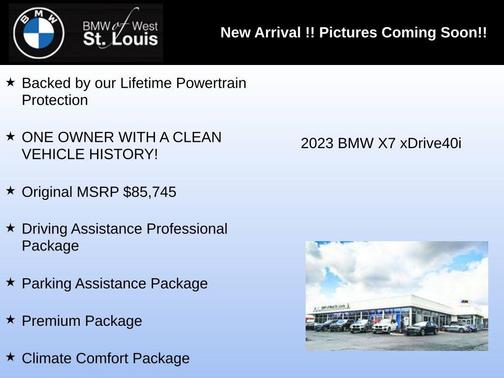 2023 BMW X7 xDrive40i
