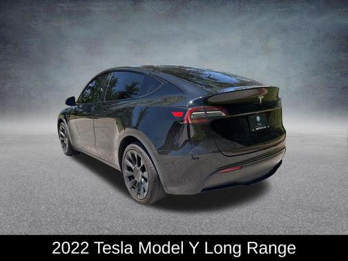 Solid Black 2022 Tesla Model Y Long Range Dual Motor All-Wheel Drive