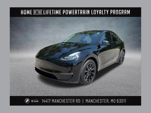 Solid Black 2022 Tesla Model Y Long Range Dual Motor All-Wheel Drive