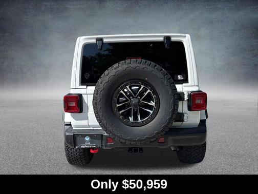 Bright White Clearcoat 2025 Jeep Wrangler Rubicon