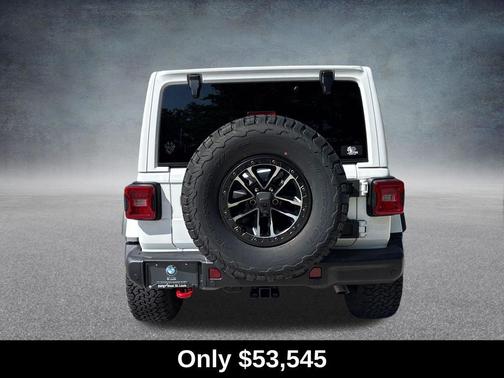 Bright White Clearcoat 2025 Jeep Wrangler Rubicon
