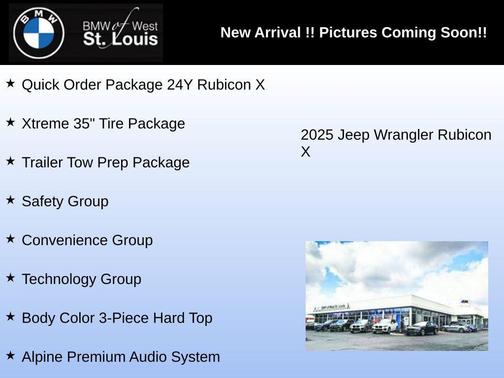 Bright White Clearcoat 2025 Jeep Wrangler Rubicon