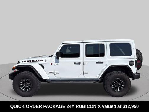 Bright White Clearcoat 2025 Jeep Wrangler Rubicon