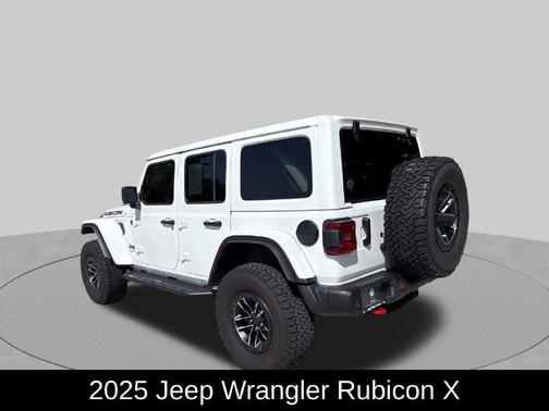 Bright White Clearcoat 2025 Jeep Wrangler Rubicon