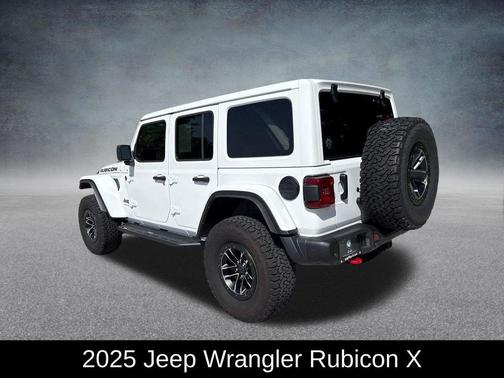 Bright White Clearcoat 2025 Jeep Wrangler Rubicon