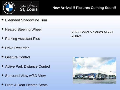 Bernina Gray Amber Effect Metallic 2022 BMW M550 i Xdrive