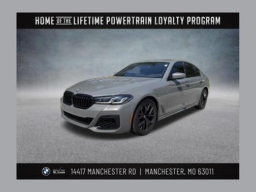 Bernina Gray Amber Effect Metallic 2022 BMW M550 i Xdrive
