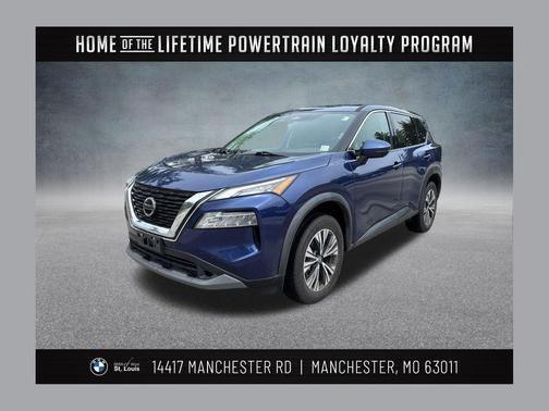Caspian Blue Metallic 2021 Nissan Rogue SV