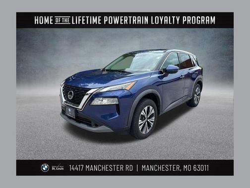 Caspian Blue Metallic 2021 Nissan Rogue SV