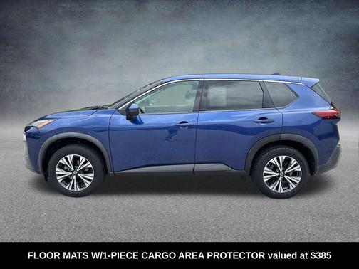 Caspian Blue Metallic 2021 Nissan Rogue SV
