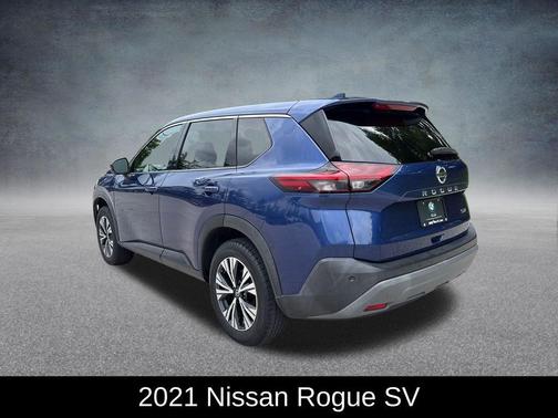 Caspian Blue Metallic 2021 Nissan Rogue SV
