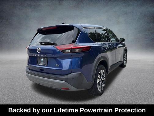 Caspian Blue Metallic 2021 Nissan Rogue SV