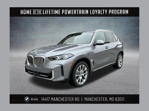 Skyscraper Gray Metallic 2024 BMW X5 xDrive40i