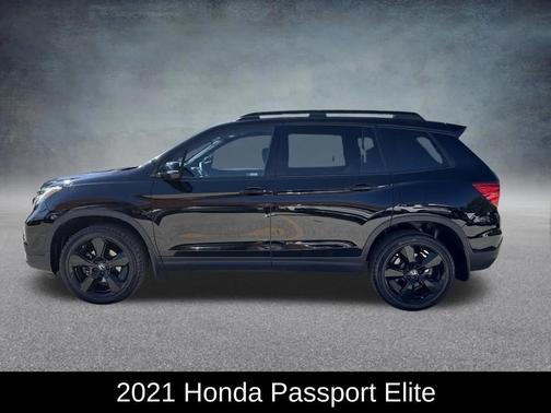 Crystal Black Pearl 2021 Honda Passport AWD Elite