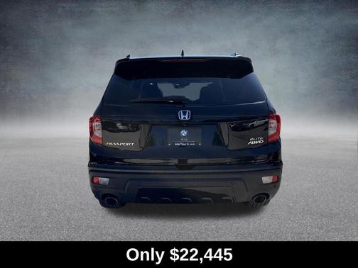 Crystal Black Pearl 2021 Honda Passport AWD Elite