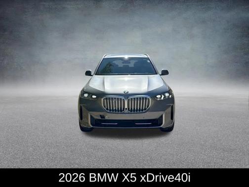 Skyscraper Grey Metallic 2026 BMW X5 xDrive40i
