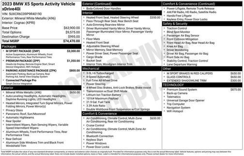 2023 BMW X5 xDrive40i