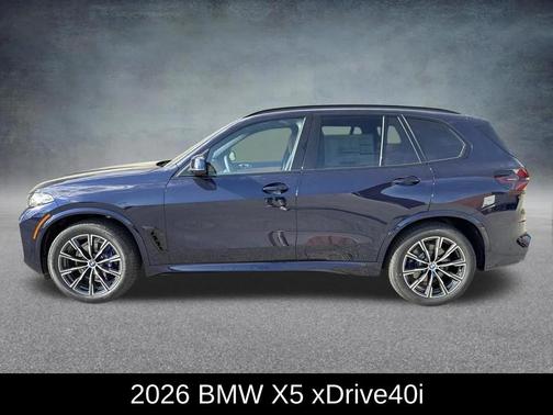 Tanzanite Blue II Metallic 2026 BMW X5 xDrive40i
