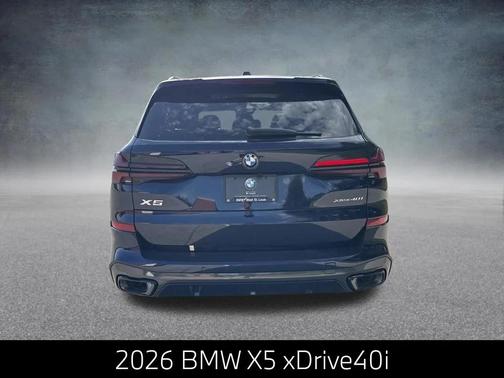 Tanzanite Blue II Metallic 2026 BMW X5 xDrive40i