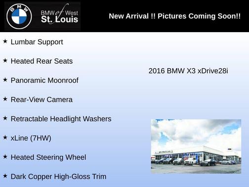2016 BMW X3 xDrive28i