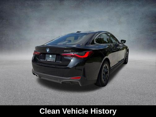 Black Sapphire Metallic 2023 BMW i4 Gran Coupe eDrive35
