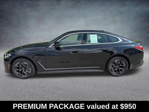 Black Sapphire Metallic 2023 BMW i4 Gran Coupe eDrive35
