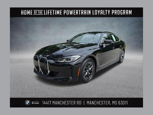 Black Sapphire Metallic 2023 BMW i4 Gran Coupe eDrive35