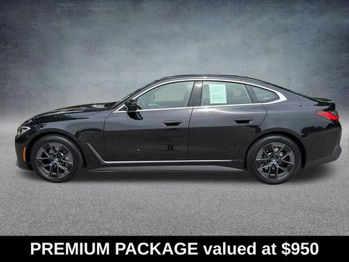 Black Sapphire Metallic 2023 BMW i4 Gran Coupe eDrive35