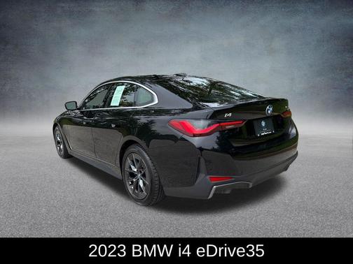 Black Sapphire Metallic 2023 BMW i4 Gran Coupe eDrive35