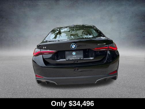 Black Sapphire Metallic 2023 BMW i4 Gran Coupe eDrive35