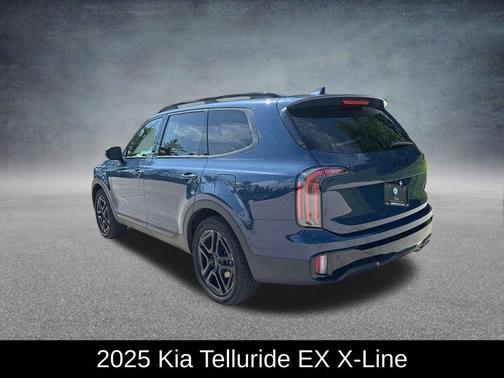 Midnight Lake Blue 2025 Kia Telluride EX X-Line