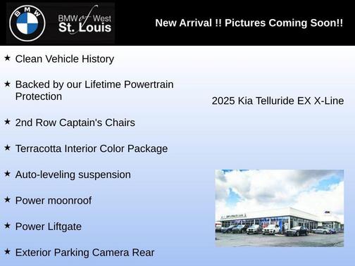 Midnight Lake Blue 2025 Kia Telluride EX X-Line