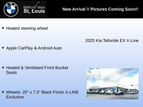Midnight Lake Blue 2025 Kia Telluride EX X-Line