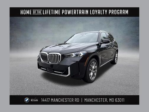 Black Sapphire Metallic 2026 BMW X5 xDrive40i