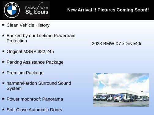 2023 BMW X7 xDrive40i