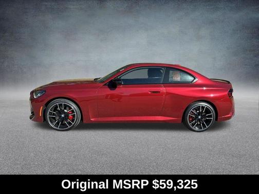 Vegas Red Metallic 2025 BMW M240 i xDrive
